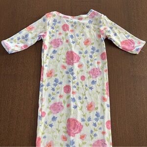 Floral Kids Pajamas - Pink and Blue
